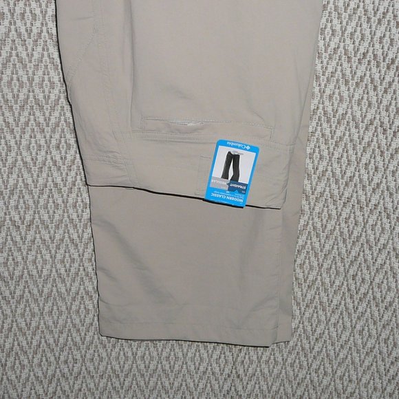 NWT Columbia Aruba Roll-Up Convertible Leg Pants PFG Sun Protection Size 16 - Picture 2 of 10